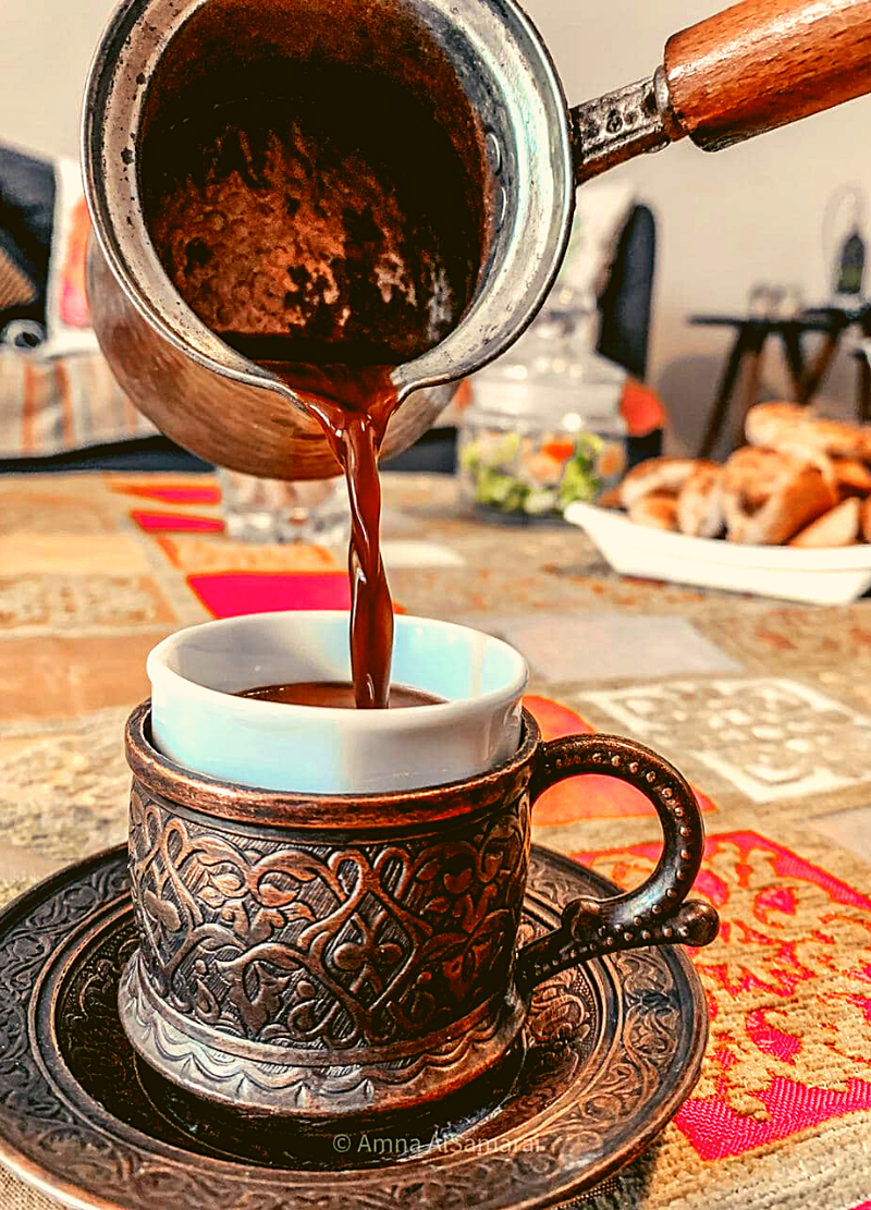 كيفية تحضير القهوة التركية